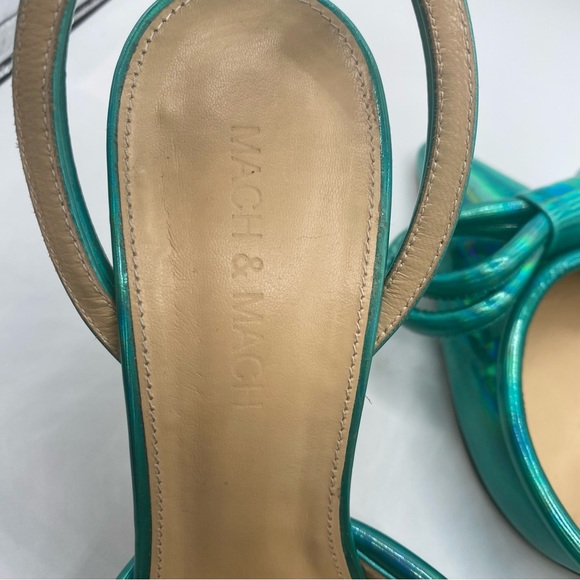 Mach & Mach - Bow Ankle Strappy Heel - Authentic - New w/o Box - Picture 11 of 14